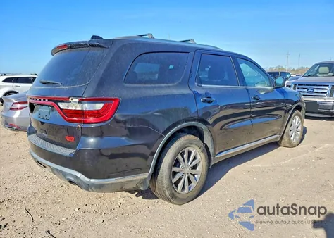 2014 Dodge Durango Sxt z USA, uszkodzony, nr VIN 1C4RDHAG4EC594698